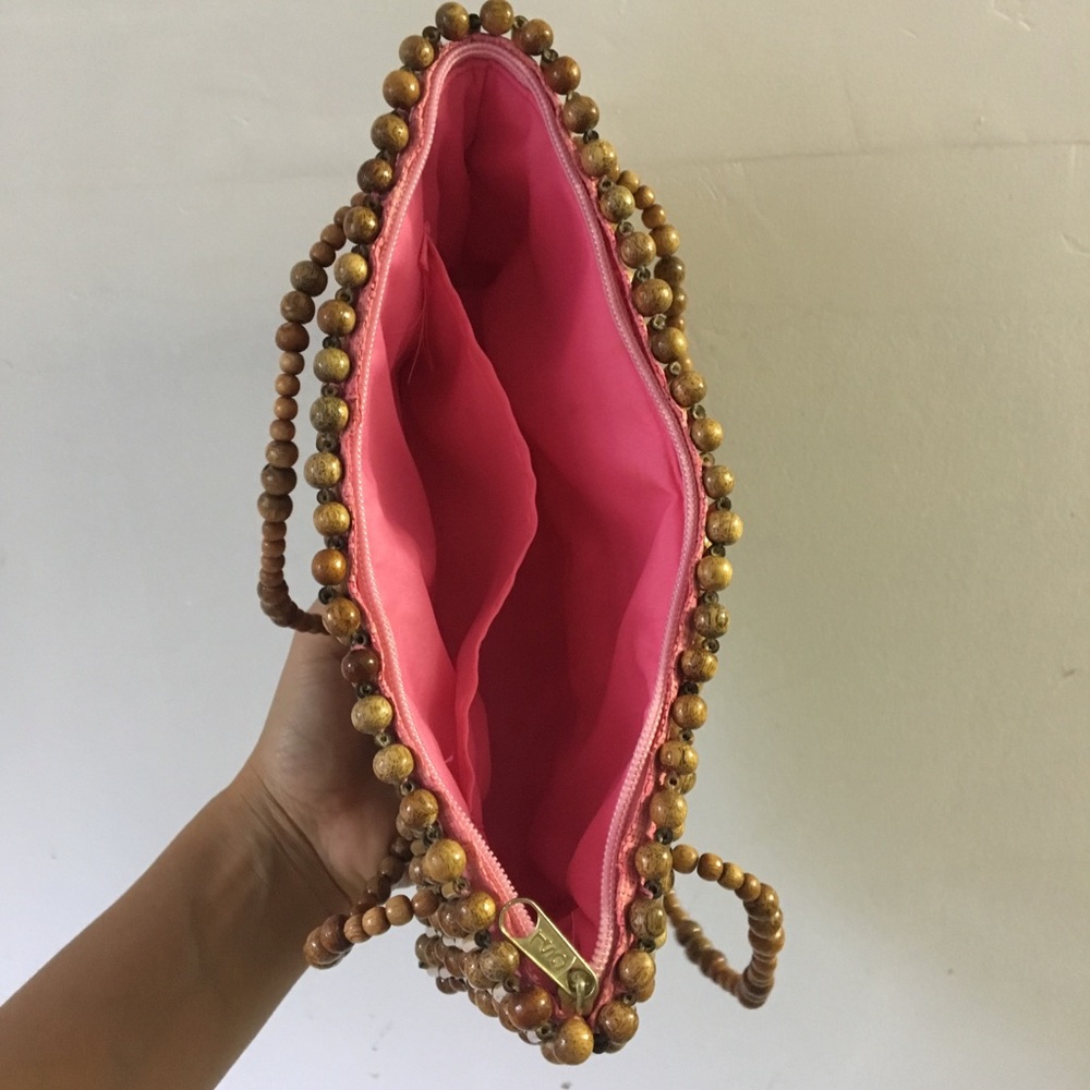Sold! Small vintage wooden handbag - Picture 5 of 5
